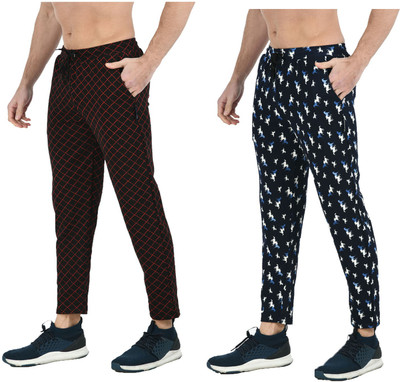 IndiWeaves Checkered Men Multicolor Track Pants