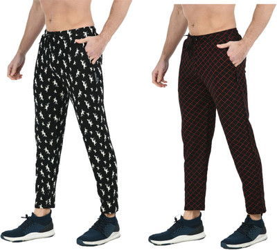 Indistar Printed Men Multicolor Track Pants