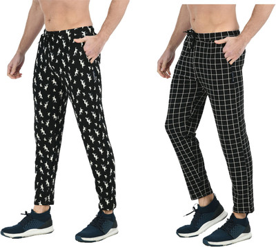 Indistar Printed Men Multicolor Track Pants