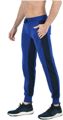 IndiWeaves Printed Men Blue Track Pants
