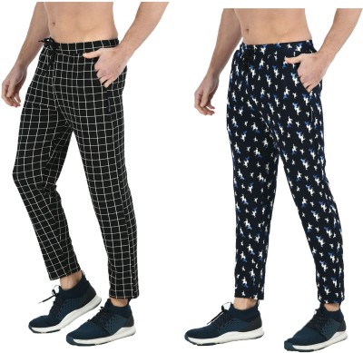 Indistar Printed Men Multicolor Track Pants