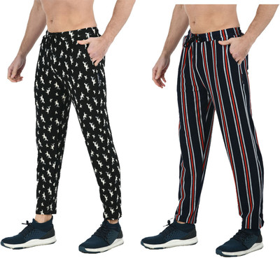 Indistar Printed Men Multicolor Track Pants