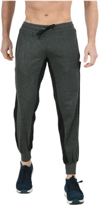 IndiWeaves Solid Men Grey Track Pants