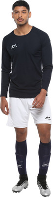NIVIA Encounter Football Jersey Set Solid Men Track Suit