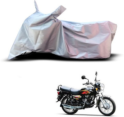 THE REAL ARV Waterproof Two Wheeler Cover for TVS(Max 4R, Silver)