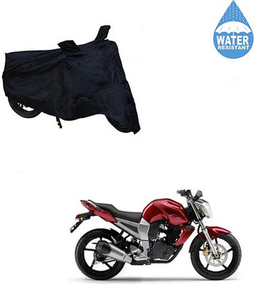 MMSSTAR Waterproof Two Wheeler Cover for Yamaha(FZ16, Black)