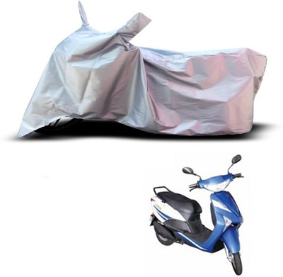 THE REAL ARV Waterproof Two Wheeler Cover for Indus(Yo Xplor, Silver)