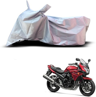 THE REAL ARV Waterproof Two Wheeler Cover for Suzuki(Bandit, Silver)