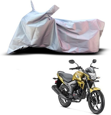THE REAL ARV Waterproof Two Wheeler Cover for Honda(Trigger, Silver)