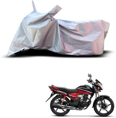 THE REAL ARV Waterproof Two Wheeler Cover for Honda(CB, Silver)