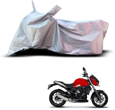 APNEK Waterproof Two Wheeler Cover for Mahindra(Mojo, Grey)