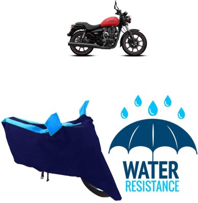 RONISH Waterproof Two Wheeler Cover for Royal Enfield(Thunderbird 350, Blue)