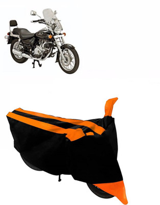 Hynak Two Wheeler Cover for Bajaj(Avenger 220 DTS-i, Orange, Black)