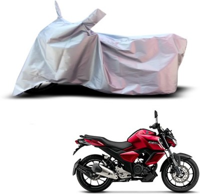 THE REAL ARV Waterproof Two Wheeler Cover for Yamaha(FZ16, Silver)