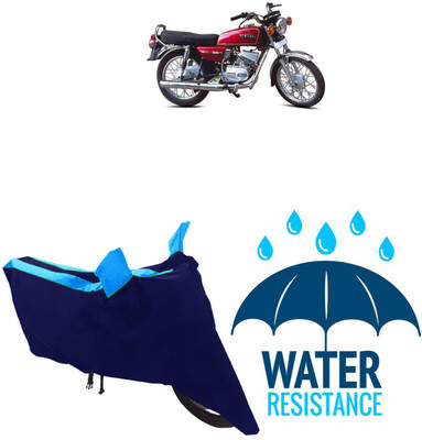 RONISH Waterproof Two Wheeler Cover for Yamaha(RX 100, Blue)