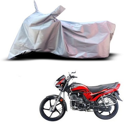 THE REAL ARV Waterproof Two Wheeler Cover for Honda(Passion Plus, Silver)