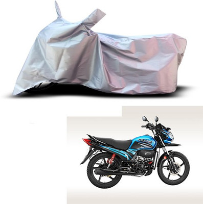 THE REAL ARV Waterproof Two Wheeler Cover for Honda(Passion Pro TR, Silver)