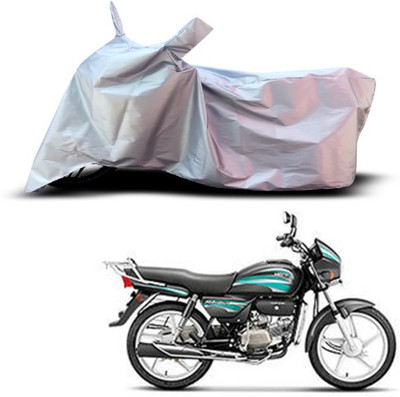 APNEK Waterproof Two Wheeler Cover for Hero(Splendor, Silver)