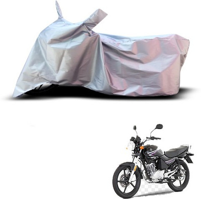 THE REAL ARV Waterproof Two Wheeler Cover for Yamaha(Libero, Silver)