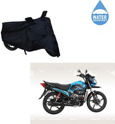 SRENTERPRISES Two Wheeler Cover for Honda(Passion Pro TR, Black)