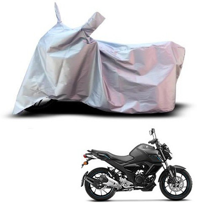 THE REAL ARV Waterproof Two Wheeler Cover for Yamaha(FZ, Silver)