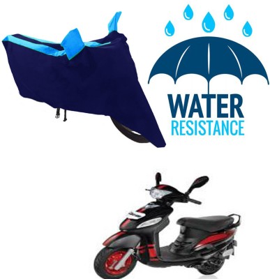 RONISH Waterproof Two Wheeler Cover for Mahindra(Rodeo UZO, Blue)