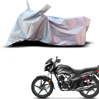 THE REAL ARV Waterproof Two Wheeler Cover for Honda(Dream, Silver)