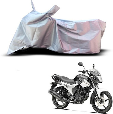 THE REAL ARV Waterproof Two Wheeler Cover for Yamaha(SZ R, Silver)