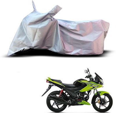 THE REAL ARV Waterproof Two Wheeler Cover for Honda(CBF, Silver)
