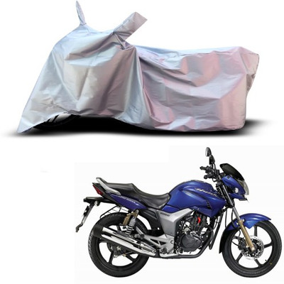 THE REAL ARV Waterproof Two Wheeler Cover for Honda(CBZ TYPE 1, Silver)