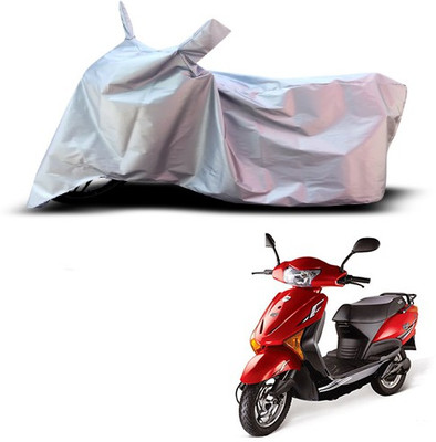 THE REAL ARV Waterproof Two Wheeler Cover for BSA Motors(Smile, Silver)