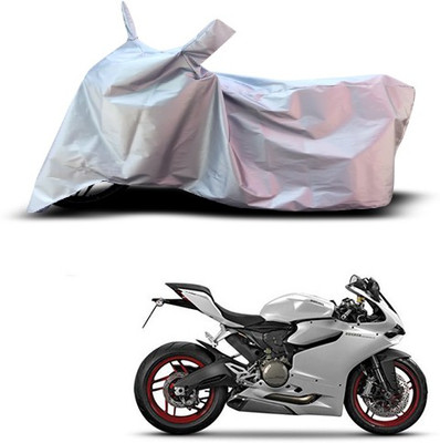 THE REAL ARV Waterproof Two Wheeler Cover for Ducati(899 Panigale, Silver)