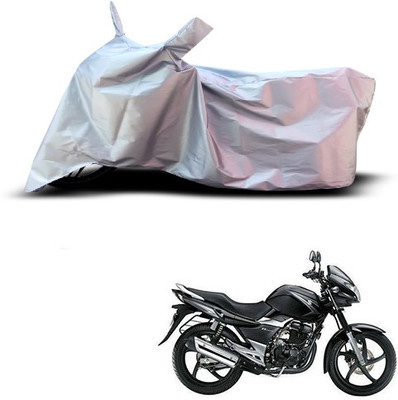 APNEK Waterproof Two Wheeler Cover for Suzuki(GS, Silver)