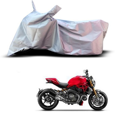 THE REAL ARV Waterproof Two Wheeler Cover for Ducati(Monster 795, Grey)