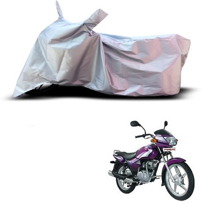 THE REAL ARV Waterproof Two Wheeler Cover for TVS(Max, Silver)