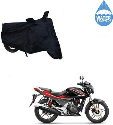 SRENTERPRISES Two Wheeler Cover for Honda(CBZ Extreme, Black)