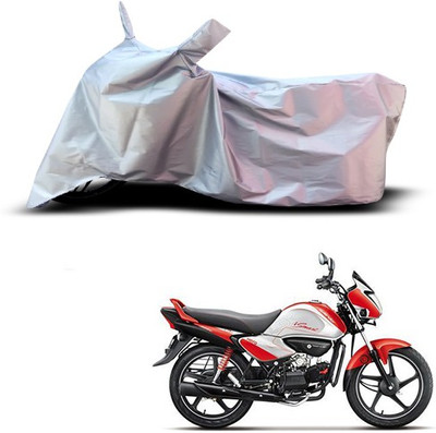 APNEK Waterproof Two Wheeler Cover for Hero(Splendor I Smart, Silver)
