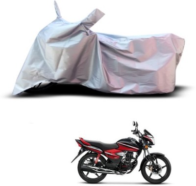 APNEK Waterproof Two Wheeler Cover for Honda(CB Shine, Grey)