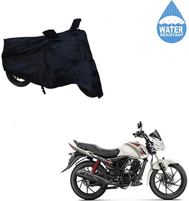 SRENTERPRISES Two Wheeler Cover for Suzuki(Sling Shot, Black)