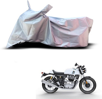 THE REAL ARV Waterproof Two Wheeler Cover for Royal Enfield(Classic Chrome, Silver)