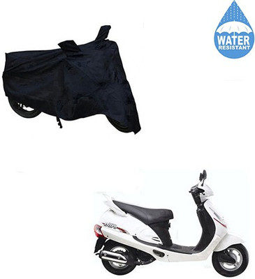MMSSTAR Waterproof Two Wheeler Cover for Mahindra(Rodeo, Black)