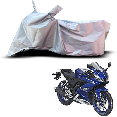 APNEK Waterproof Two Wheeler Cover for Yamaha(R15, Silver)