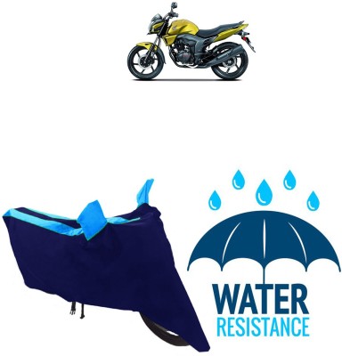 RONISH Waterproof Two Wheeler Cover for Honda(CB Trigger, Blue)