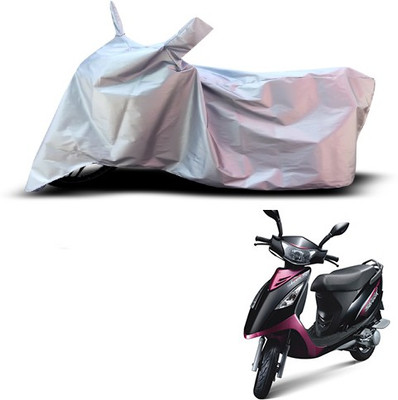 THE REAL ARV Waterproof Two Wheeler Cover for TVS(Scooty Streak, Grey)