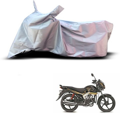 THE REAL ARV Waterproof Two Wheeler Cover for Mahindra(Centuro, Silver)