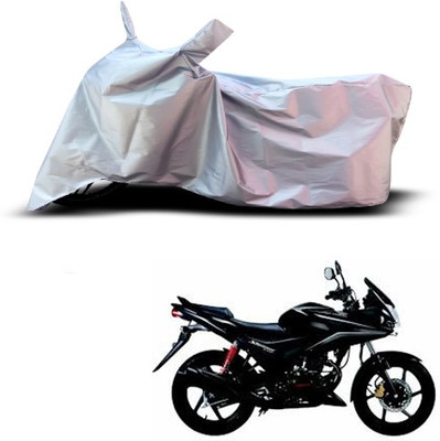 THE REAL ARV Waterproof Two Wheeler Cover for Honda(CBF Stunner, Silver)