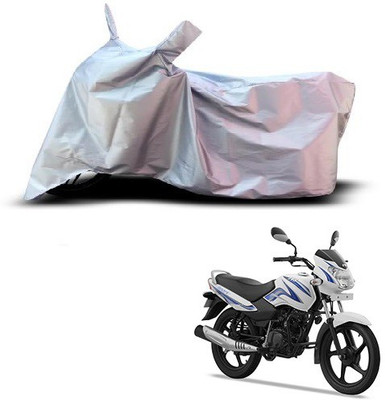 Gavya Waterproof Two Wheeler Cover for TVS(Star Sport, Silver)