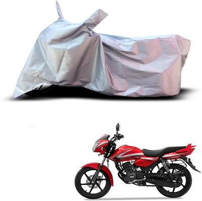 Gavya Waterproof Two Wheeler Cover for TVS(Pheonix, Silver)