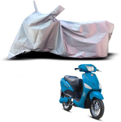 APNEK Waterproof Two Wheeler Cover for Hero(Electric Optima, Grey)