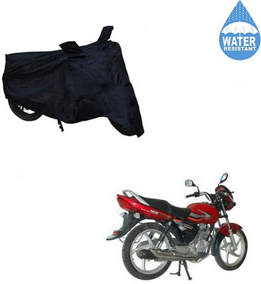 SRENTERPRISES Two Wheeler Cover for Suzuki(Zeus, Black)